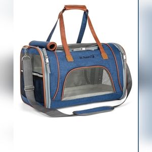 Mr. Peanut luxury dog carrier airport approved